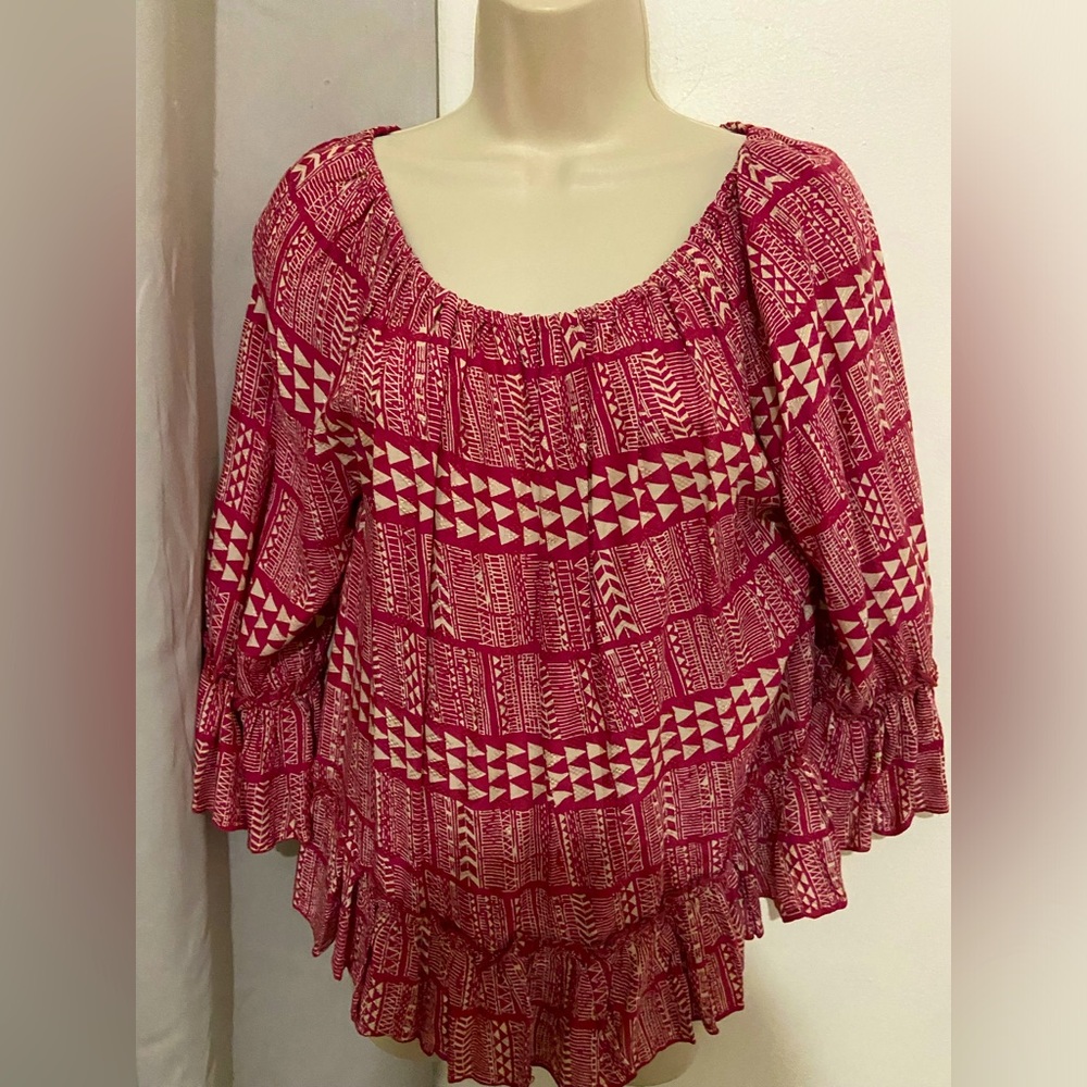 Medium lucky brand blouse. Like new.